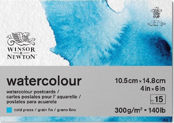 Akvarelblok Koldpresset Sider Winsor   Newton