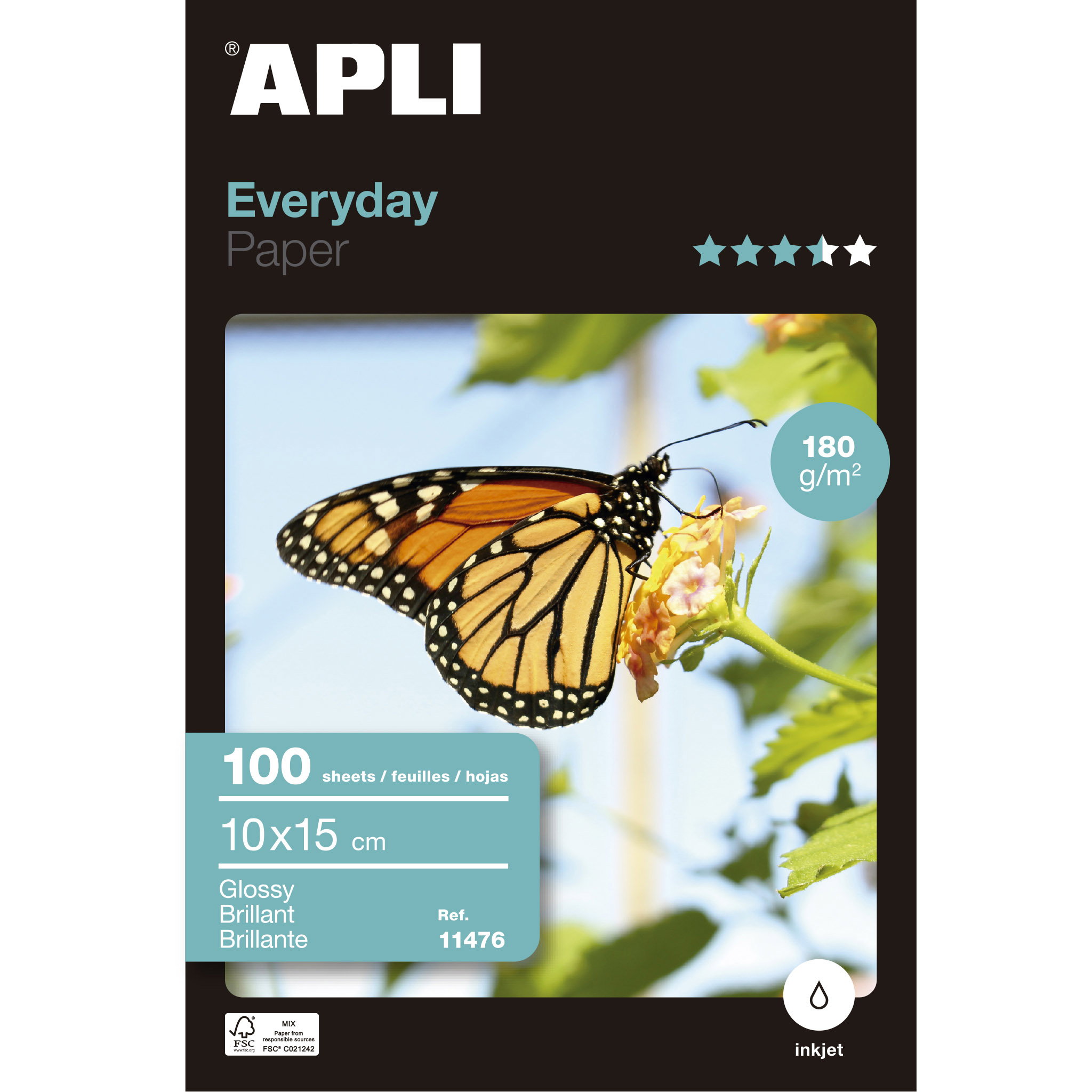 Apli Everyday Paper 180g 10x15cm