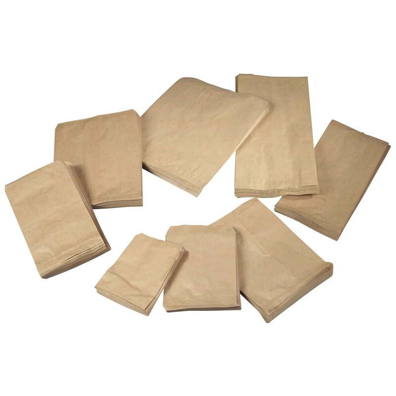 Bagerpose Brun 170 215 1000 Stk
