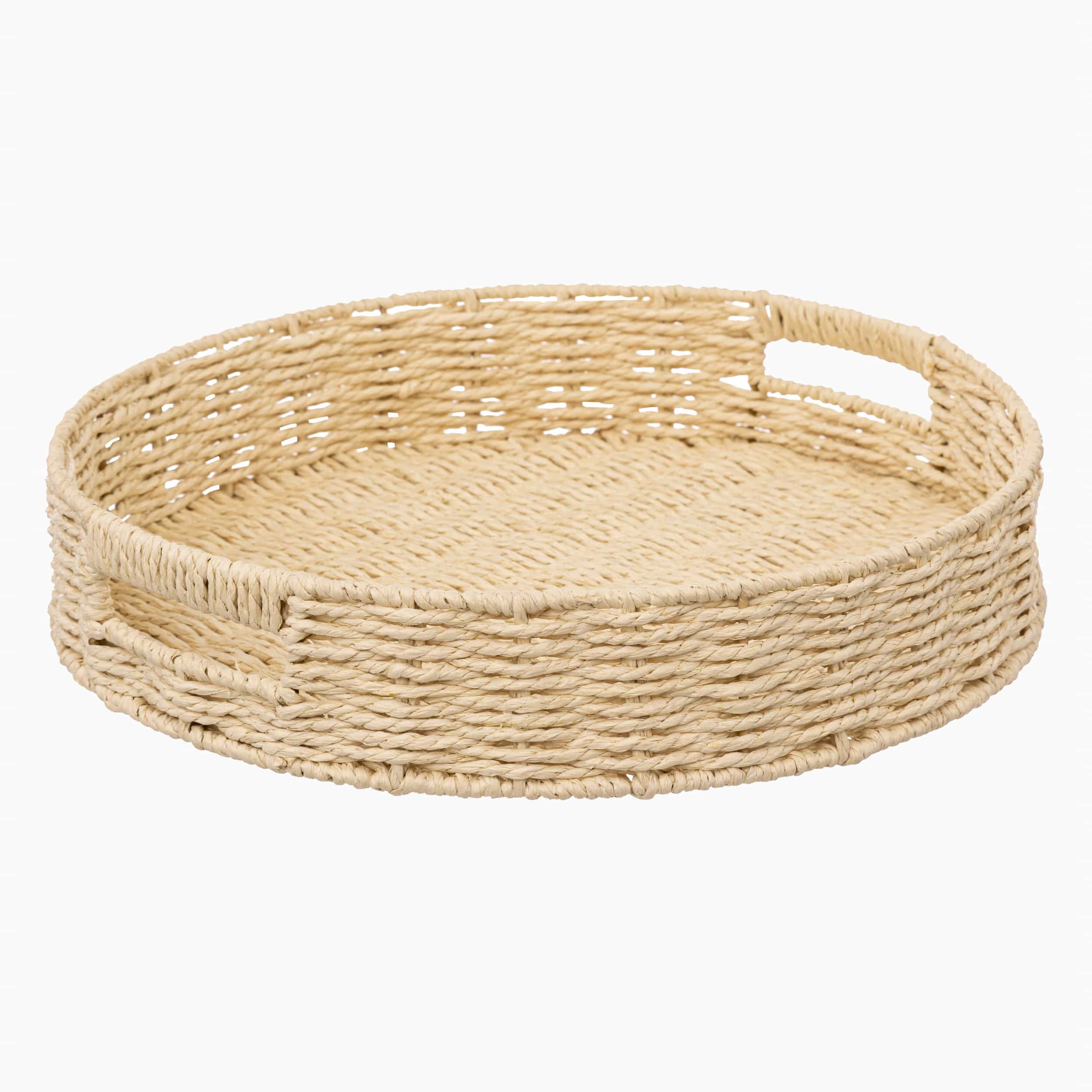 Bakke Flettet Papir Natur 35cm 35cm 7cm Raya
