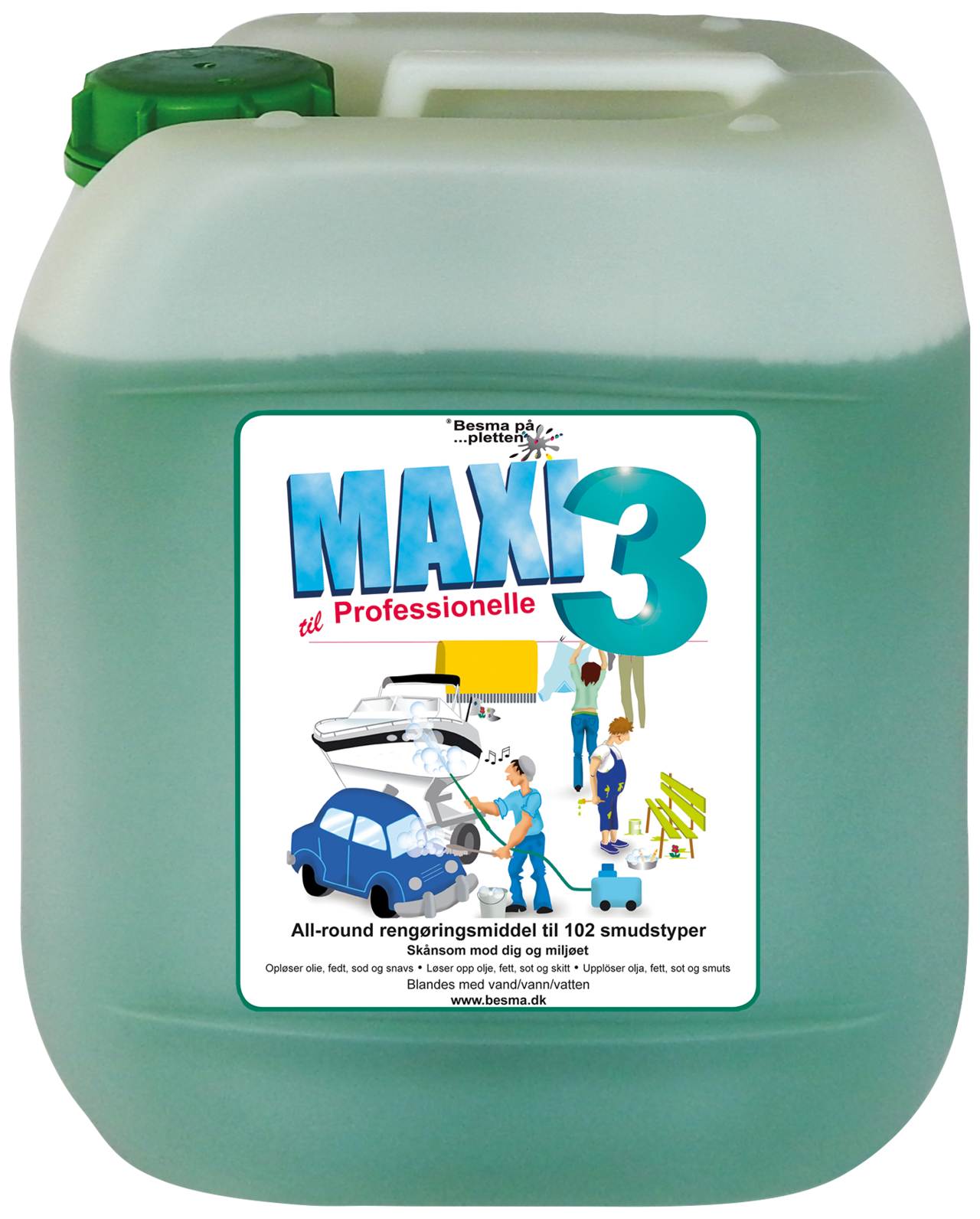 Besma Maxi3 All Round Rengøringsmiddel 20l