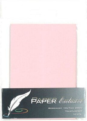 Bordkort Blanke Blossom Tekstureret 10x7 Stk