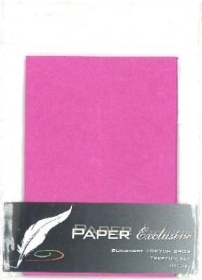 Bordkort Blanke Cerise Tekstureret 10x7 Stk