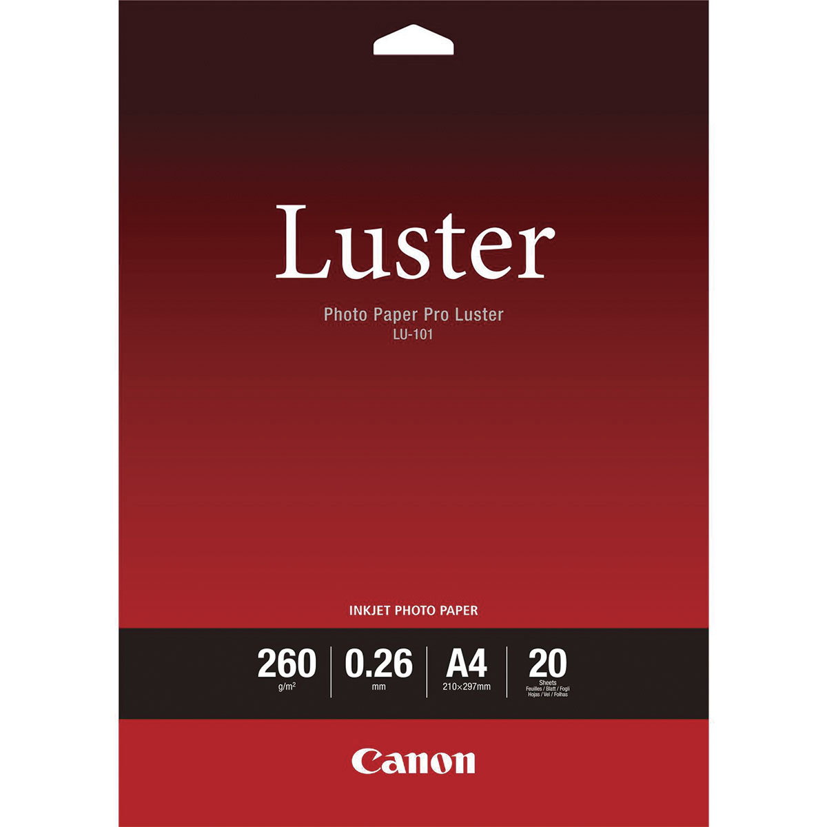 Canon 101 Photo Papir Pro Luster