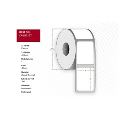 Capture Label 104 251mm Core 40mm