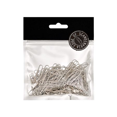 Clips Papir Clips Stk Sølv 780215