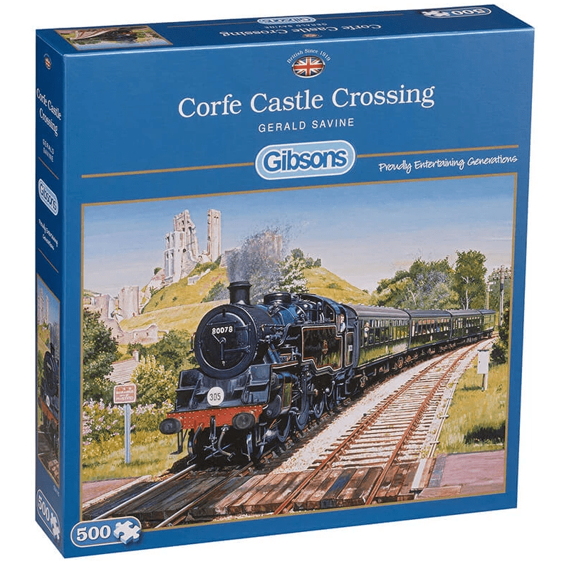 Corfe Castle Crossing 500 Brikker