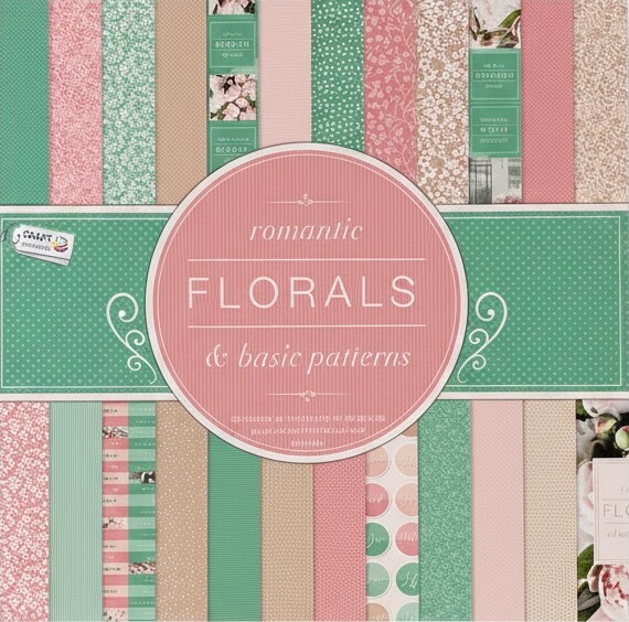 Craft Sensations Designpad Florals   Basic Patterns Ark