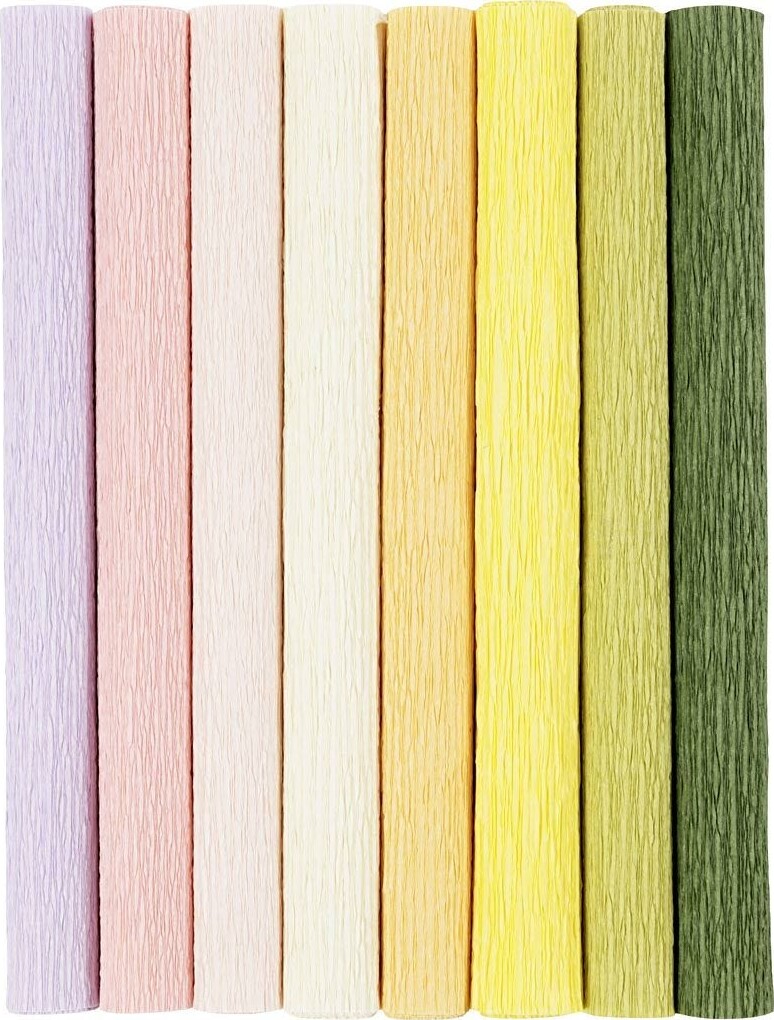 Crepepapir Til Diy Blomster Pastelfarver