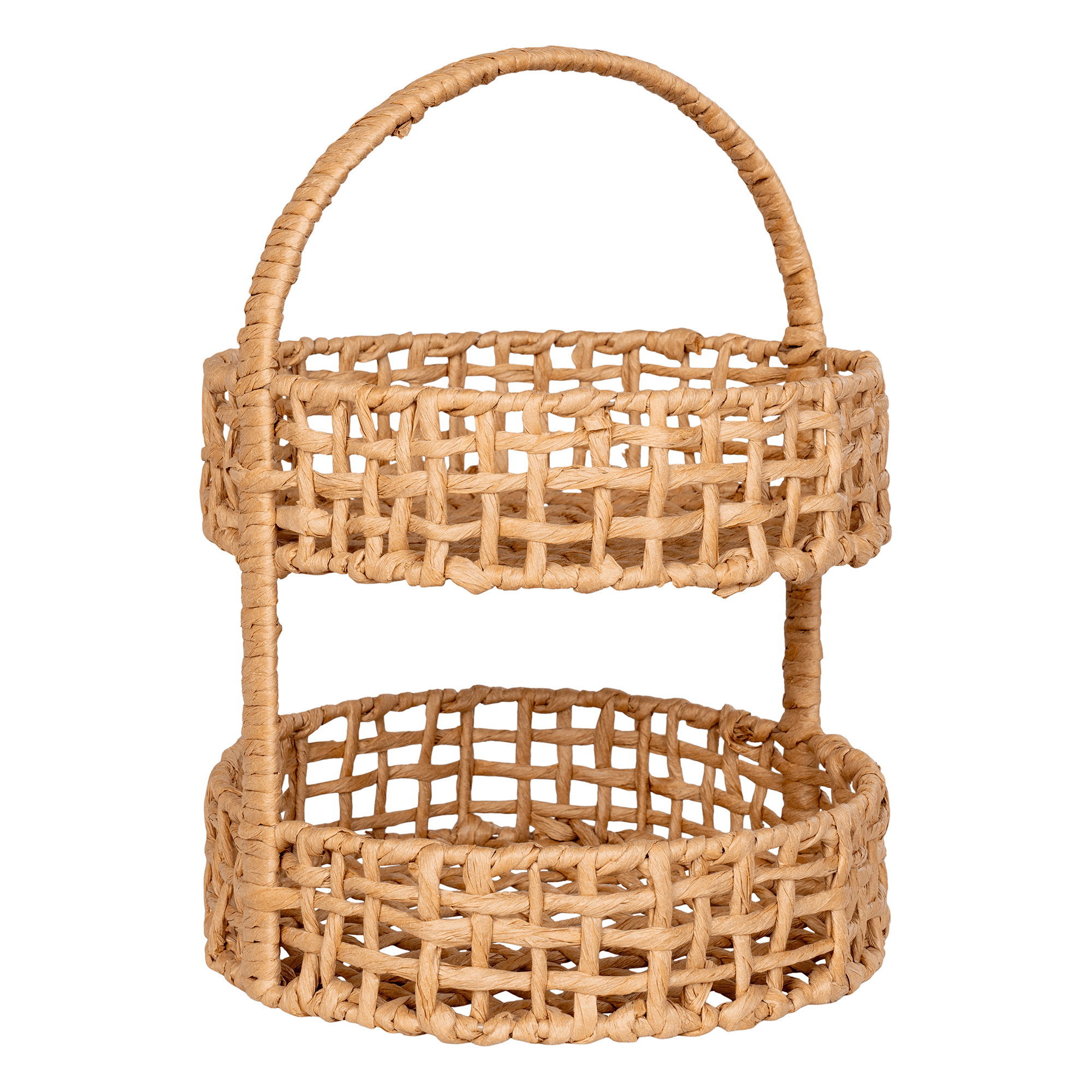 Dobbelt Fletbakke Papir Natur