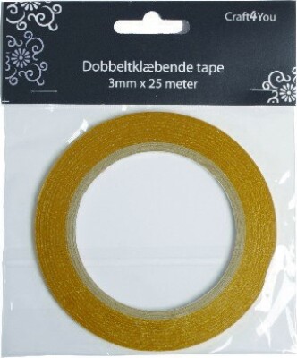 Dobbeltklæbende Tape Syrefri Paper Line