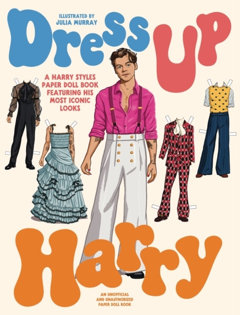 Dress Harrya Harry Styles Paper Doll Book Featuring His