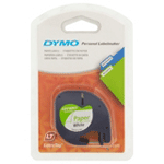 Dymo S0721510 Letratag Tape 12mm Hvid Paper