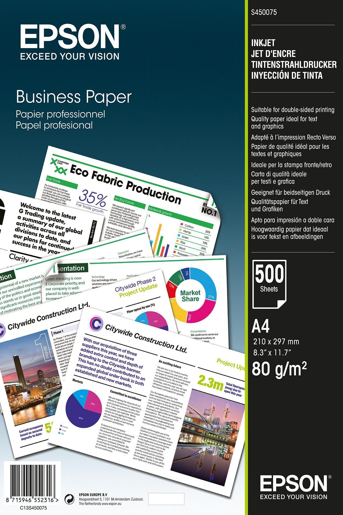 Epson Business Paper 500 Sheets