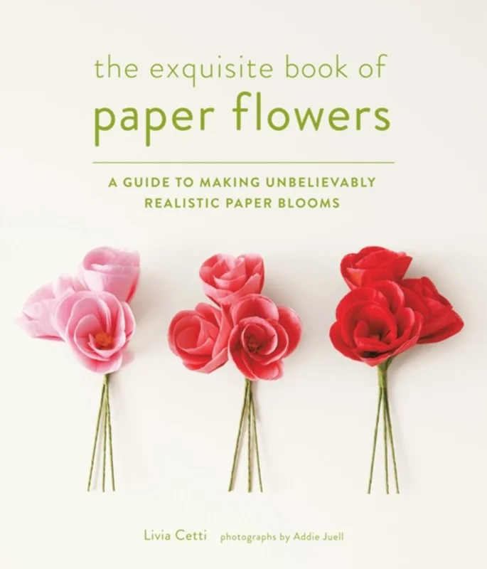 Exquisite Book Paper Flowers 2014  Livia Cetti