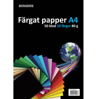 Farvet Papir Ass Farver
