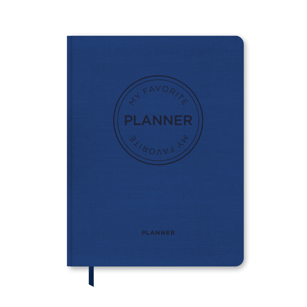 Favorite Planner Udateret Planner Koboltblå