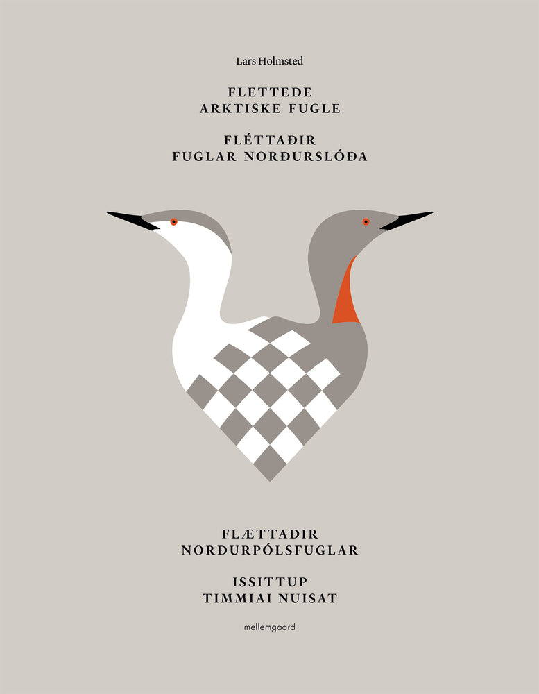 Flettede Arktiske Fugle Flettede Fugle Papir