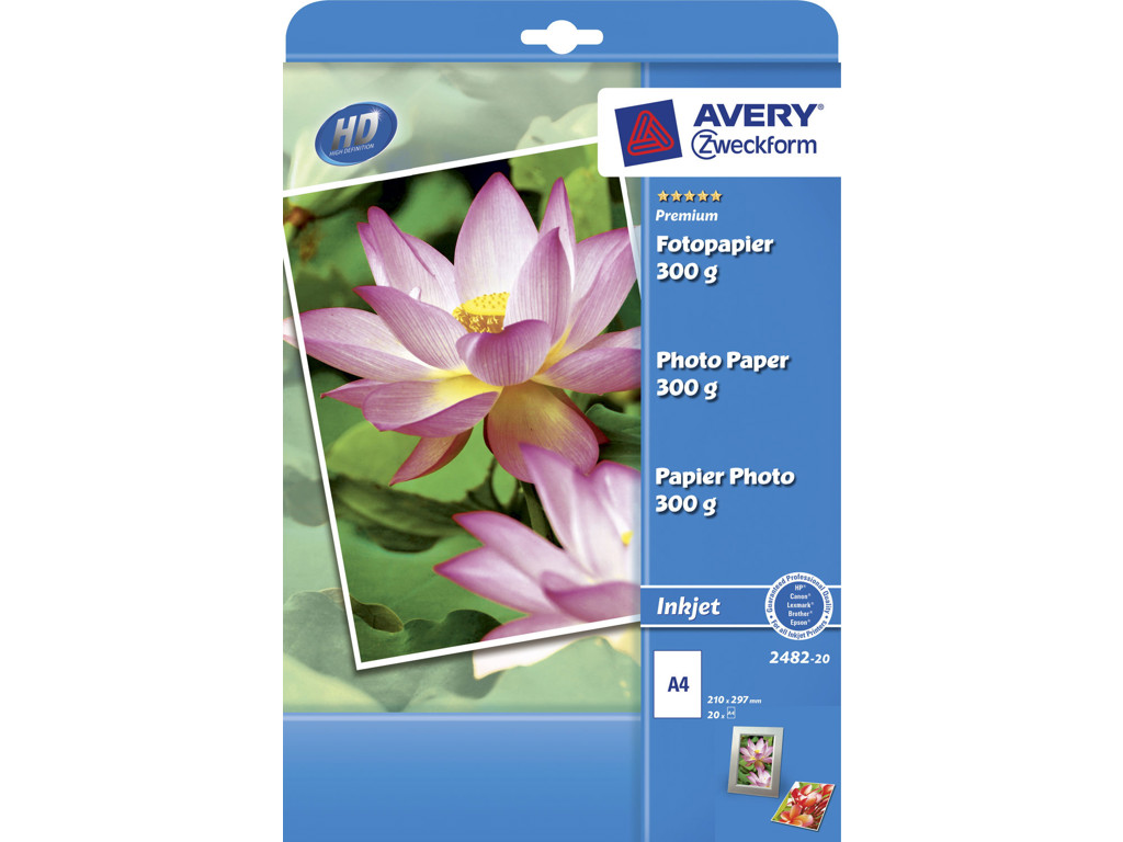 Fotopapir 300gr Inkjet Premium Glossy Ark