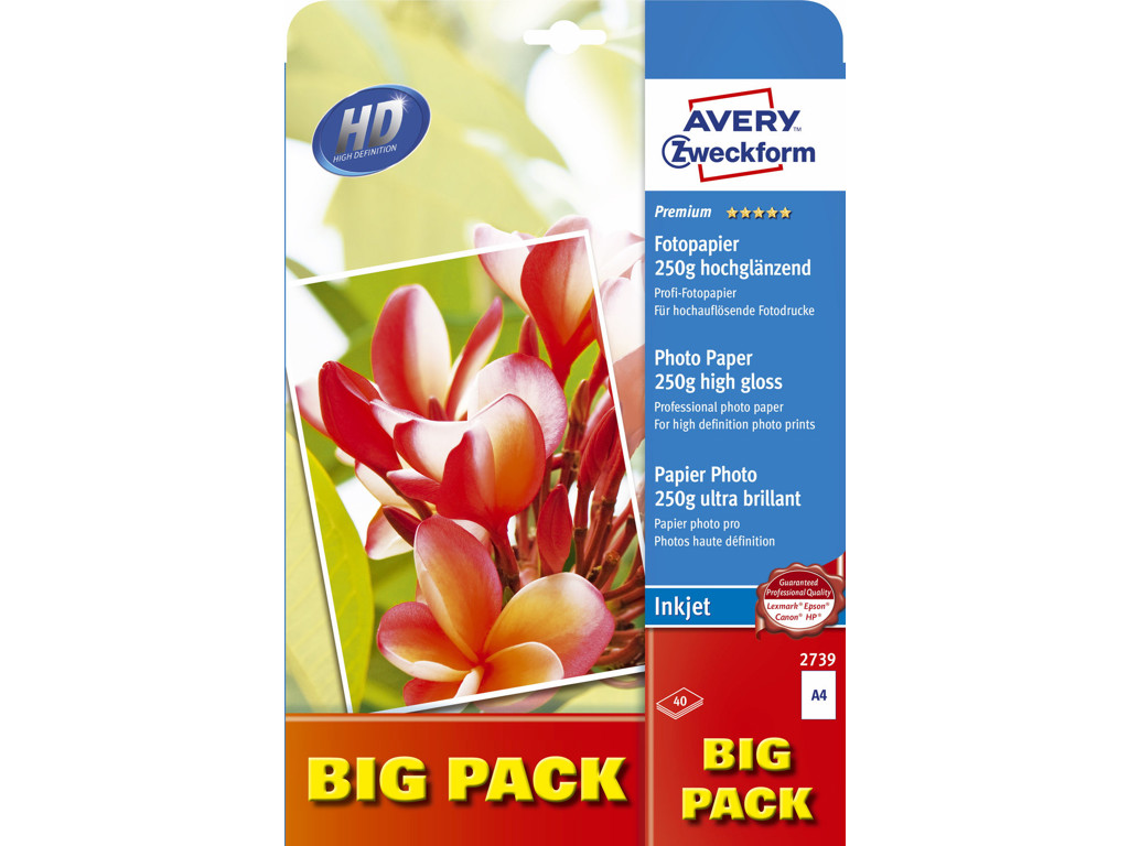 Fotopapir 250gr Inkjet Premium Glossy Ark
