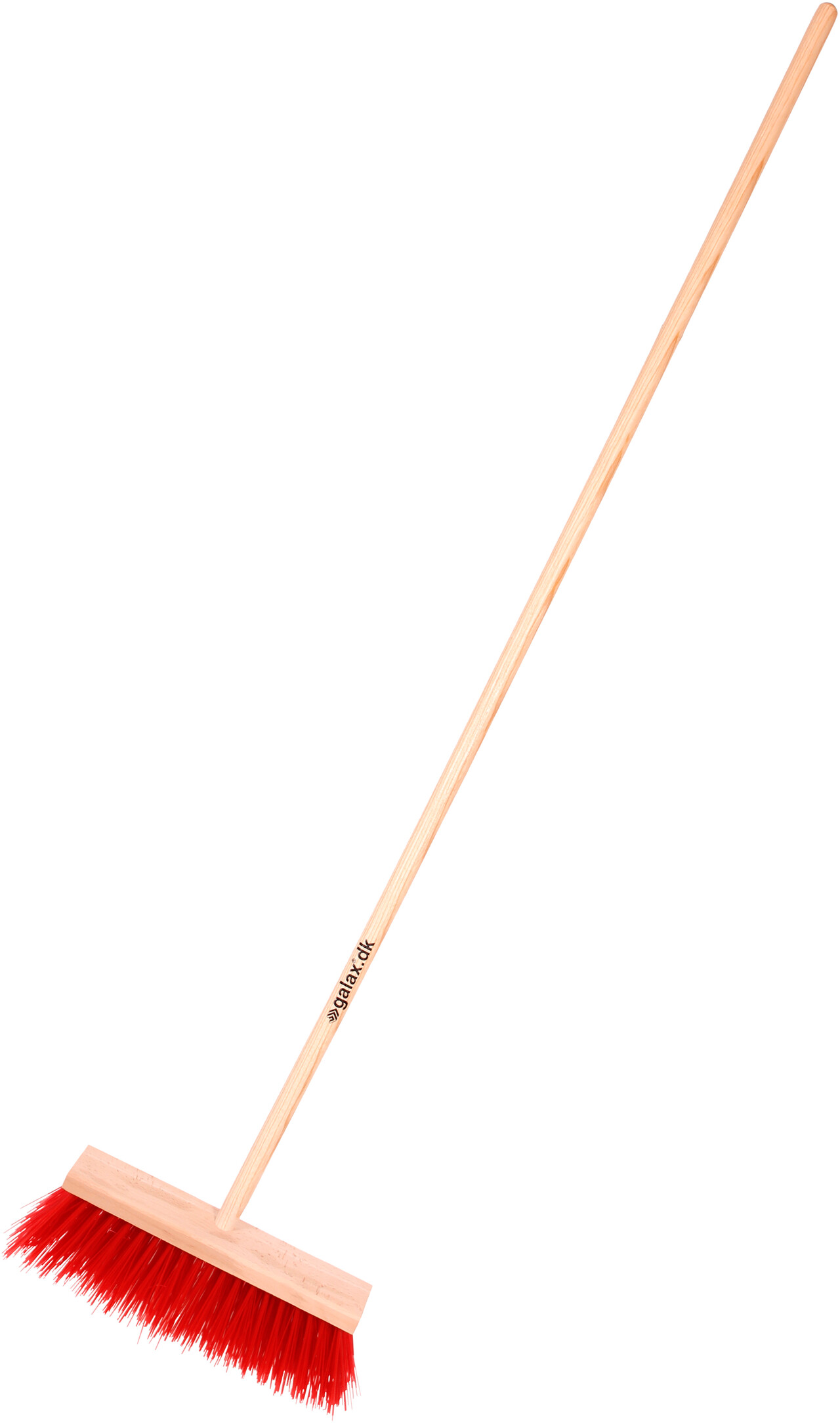 Galax Gadekost Skaft Rød Nylon