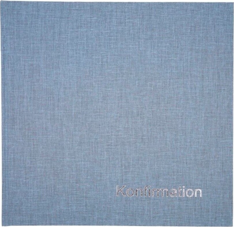 Goldbuch Konfirmations Album Blå