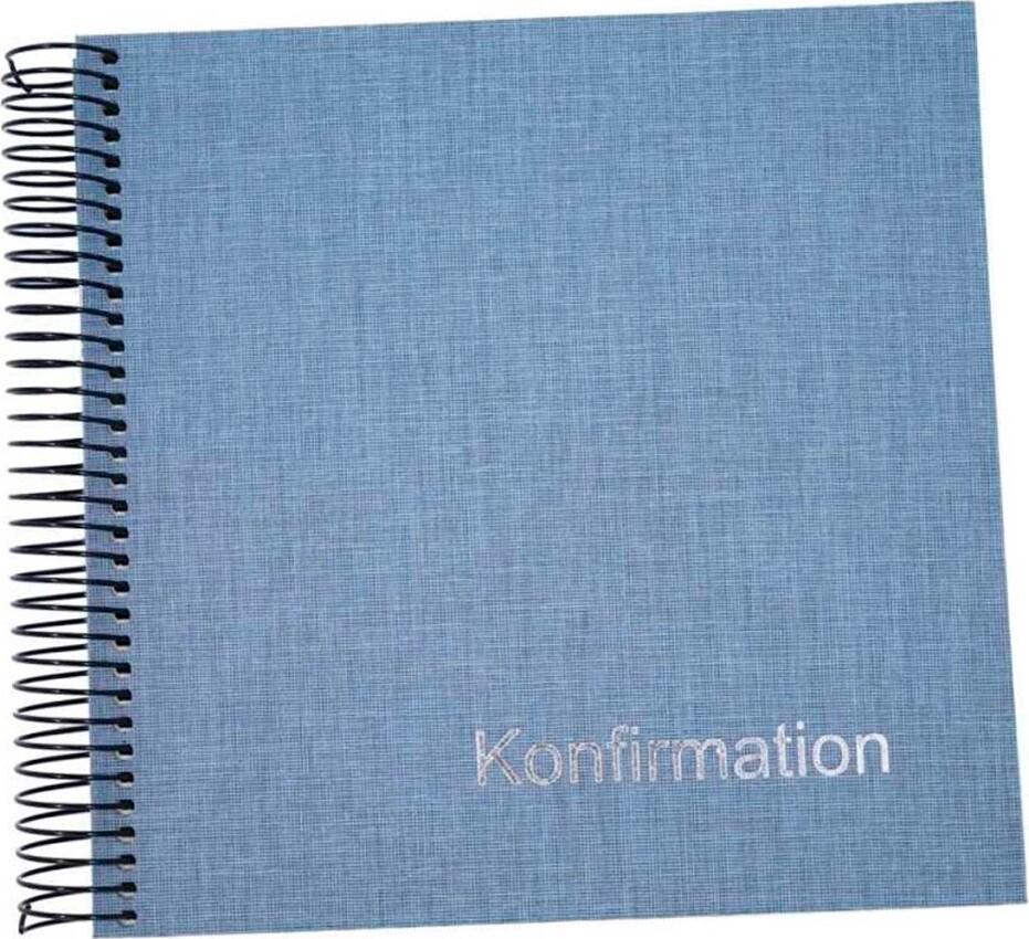 Goldbuch Konfirmationsalbum Blågrå