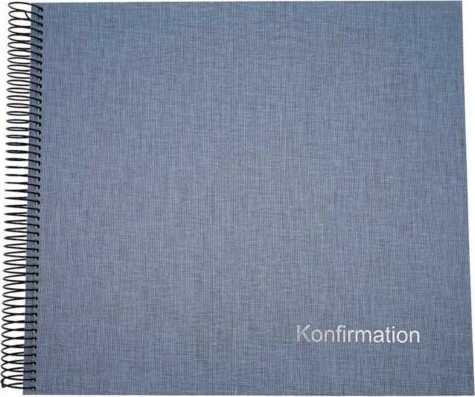 Goldbuch Spiral Konfirmation Blå Grå