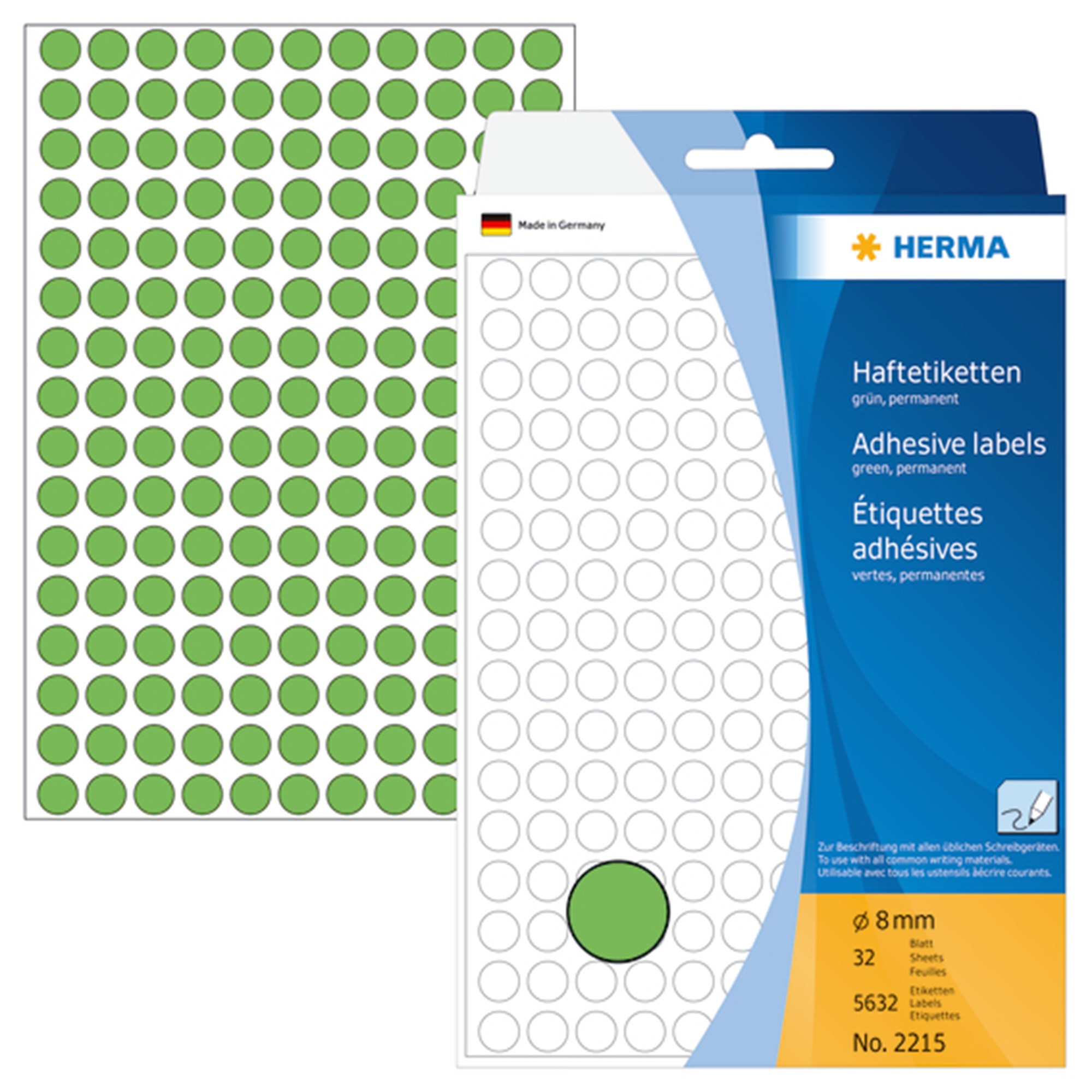 Herma Etiket Manuel Grøn 5632