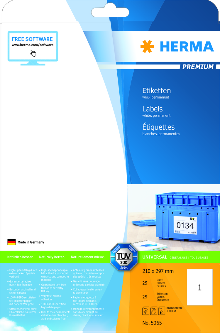 Herma Etiket Premium 210x297