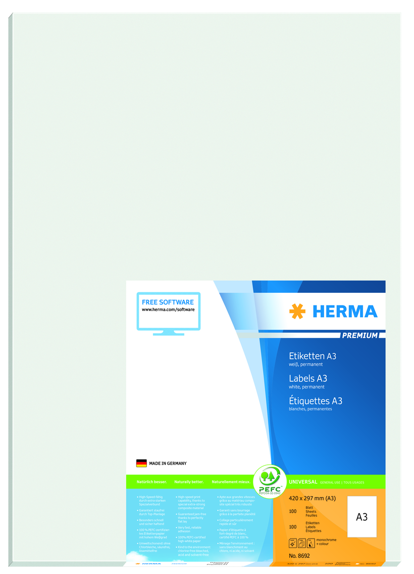 Herma Etiket Premium 420x297 100