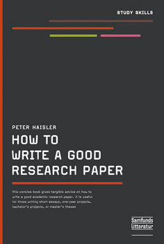 How Write Good Research Paper