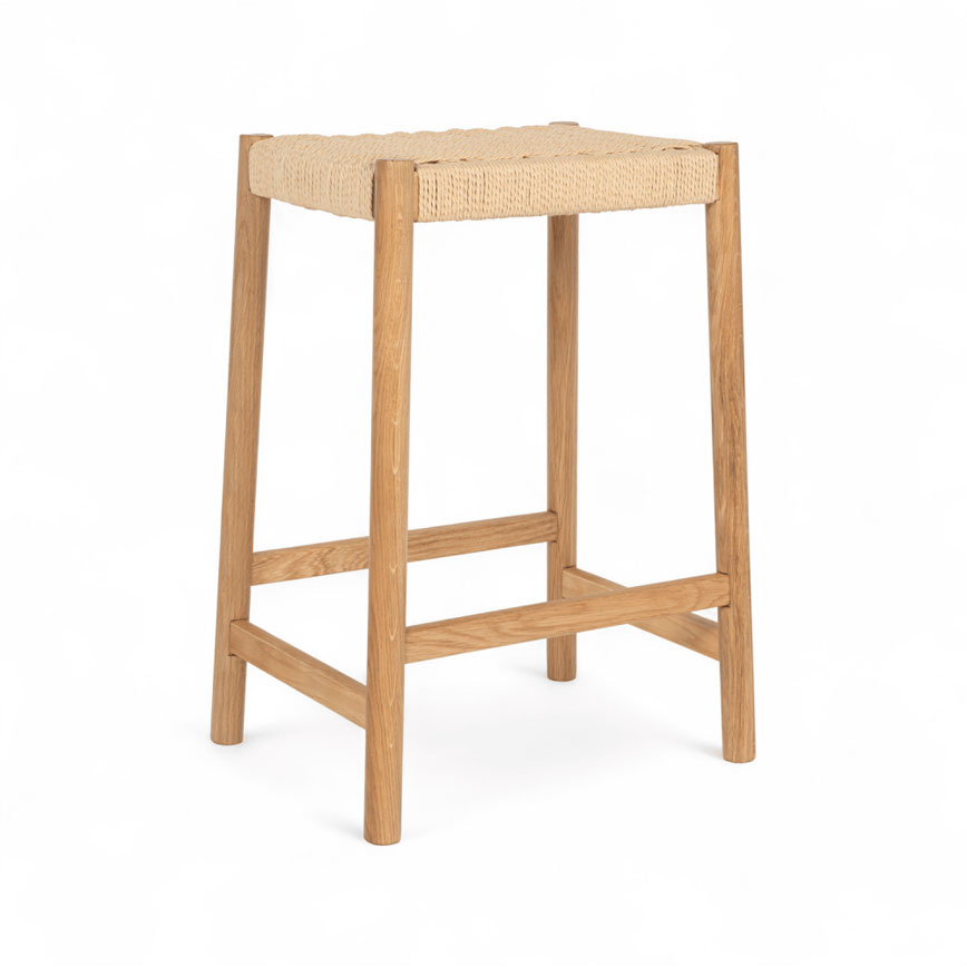 Ida Barstol Natur Olie Natur Papir Flet B44cm D37cm H66cm