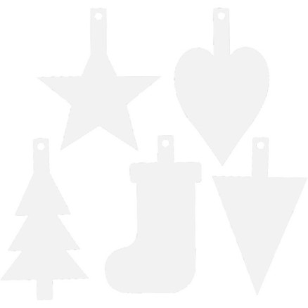 Juleophæng : : Hvid 100 Stk