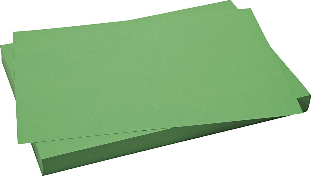 Karton Ark 50x70 270 Græsgrøn Ark