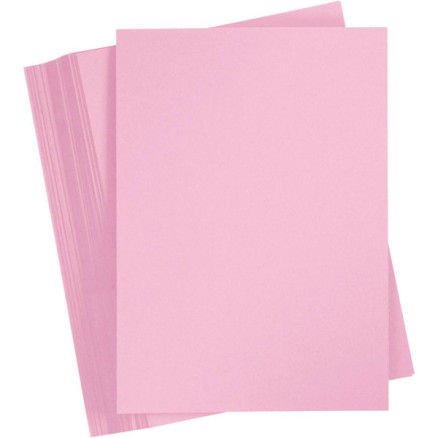 Karton Ark 210x297 180 Lys Pink 100 Ark