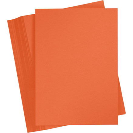 Karton Ark 210x297 180 Orange 100 Ark