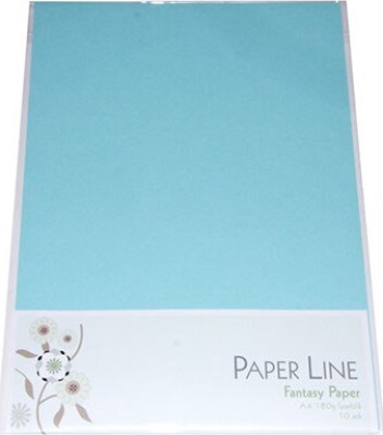 Karton Lyseblå Ark 180 Fantasy Paper Paper Line