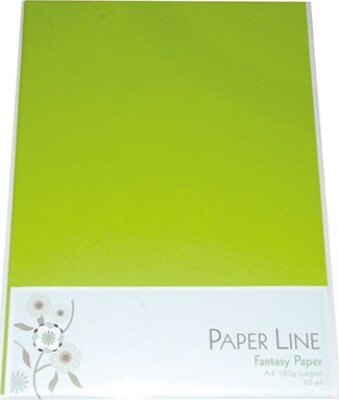 Karton Lysegrøn Ark 180 Fantasy Paper Paper Line