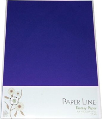 Karton Mørkeblå Ark 180 Fantasy Paper Paper Line