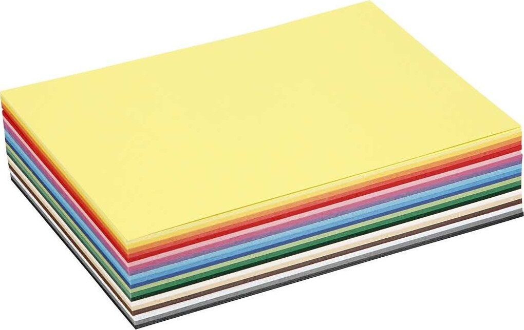 Karton Papir 300 Ark Farver Colortime