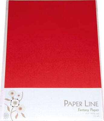 Karton Rød Ark 180 Fantasy Paper Paper Line
