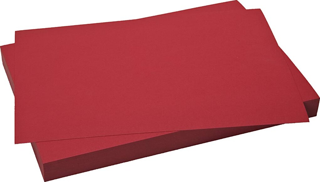 Karton 50x70 270 Julerød Ark