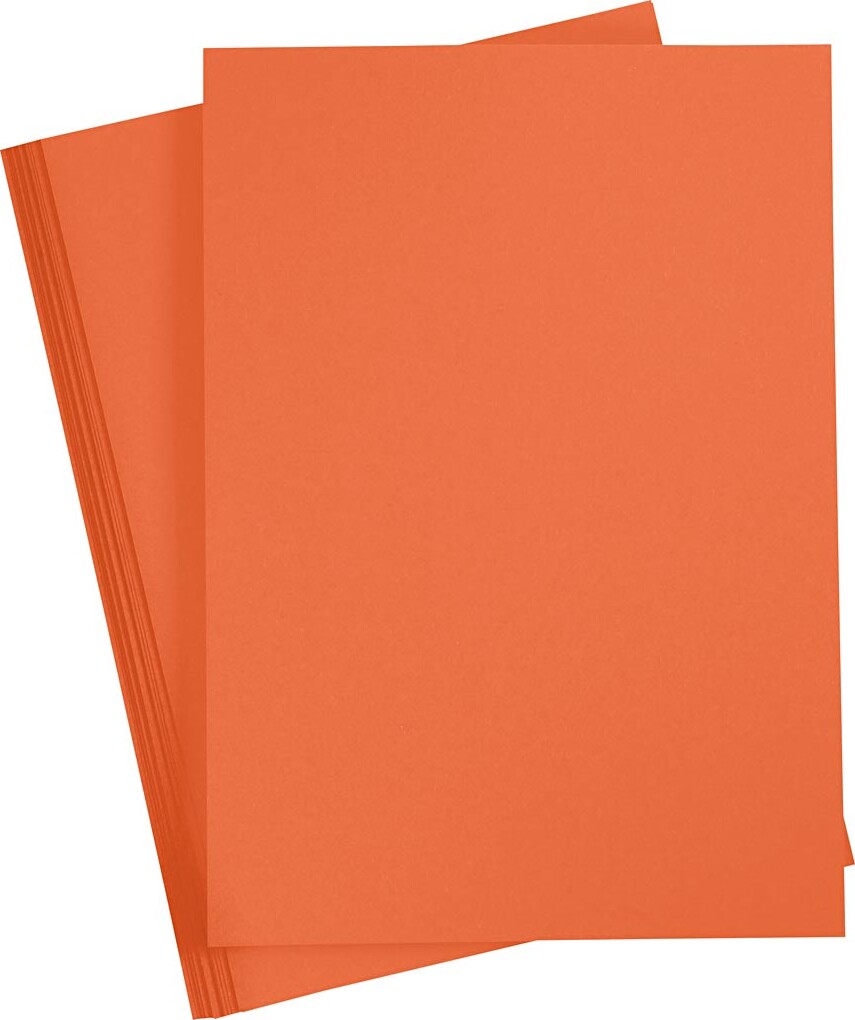 Karton 210x297 180 Orange Stk