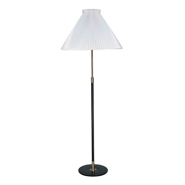 Klint 351 Gulvlampe Papir Messing Sort : Erling Christensen Møbler