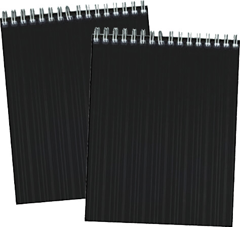 Kollegieblok Linjeret Sort 100 Blade Bright Office