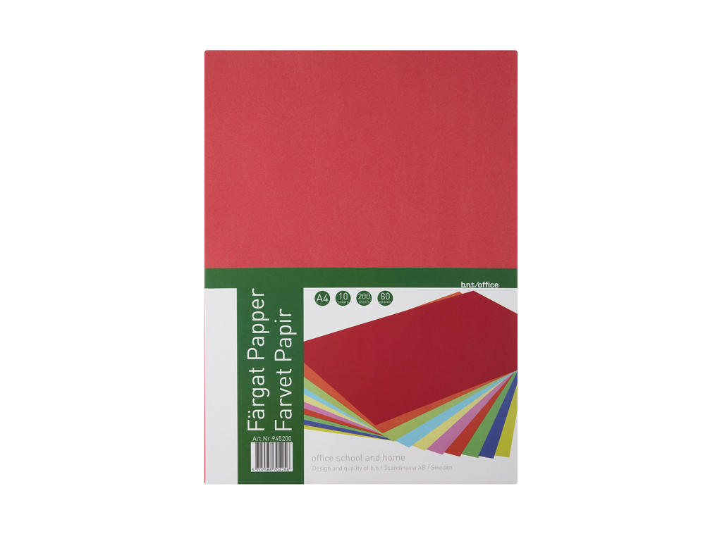 Kopipapir   Ass Farver  10x20 Ark