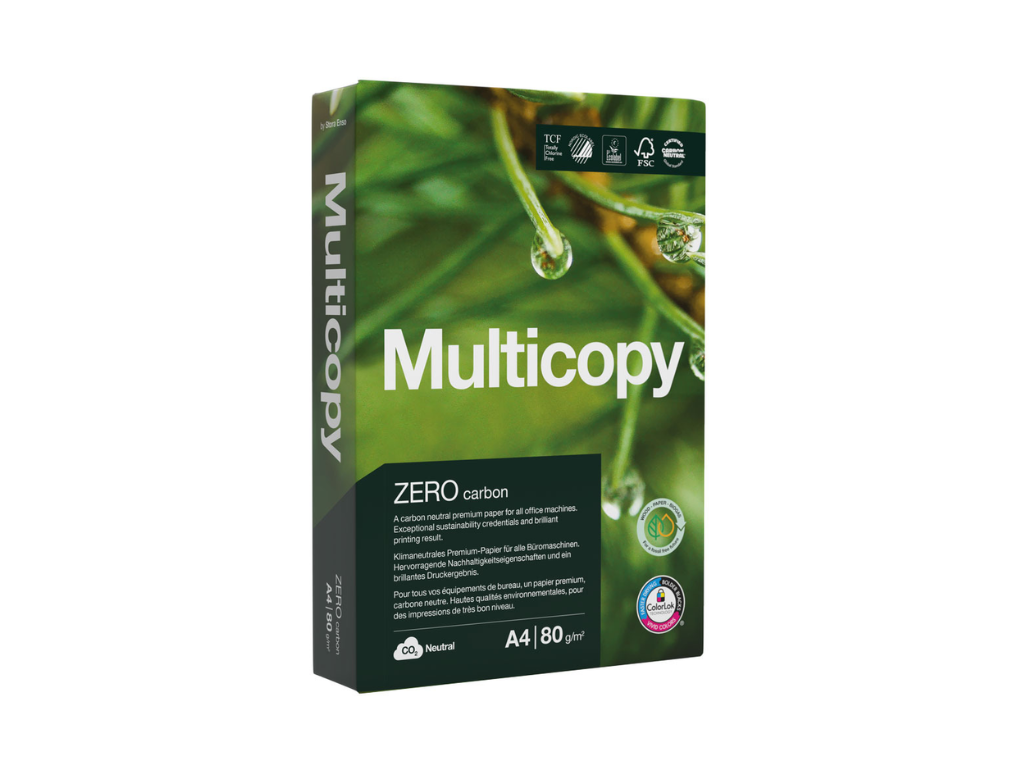 Kopipapir Multicopy Zero 500 Ark Palle