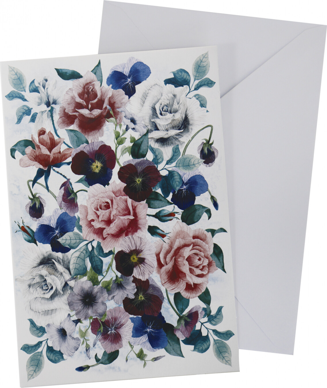 Kort Med Konvolut Blomster11 Scanseason