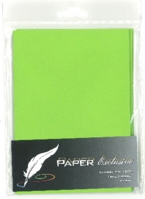 Kuvert 120g Lime Tekstureret 10stk 952 Paper Exclusive